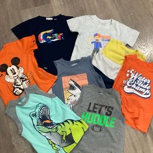 Toddlers 8 t-shirts size size 3t different brands